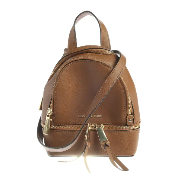 Backpack in Brown, Leather, Michael Kors