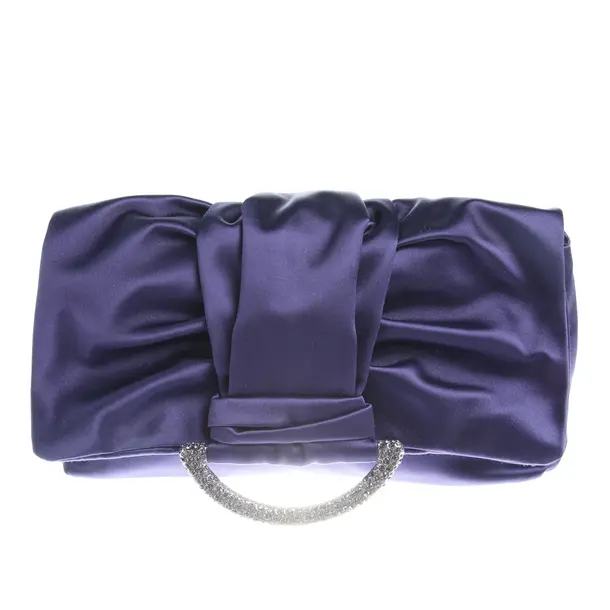Clutch in Blau, Seide, Dior