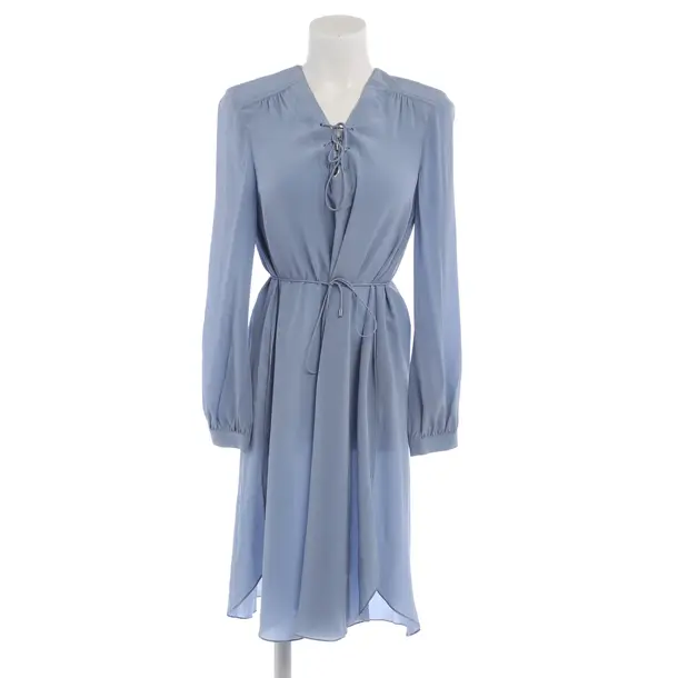 Kleid in Blau, Seide, Dorothee Schumacher