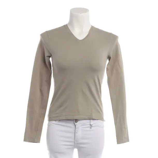 Long Sleeve Shirt in Gray, Cotton, Prada