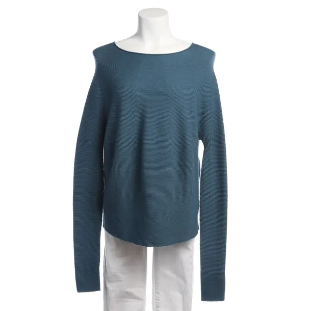 Wollpullover in Blau, Wolle, Drykorn