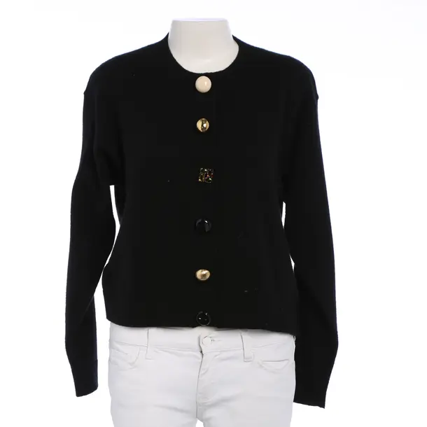 Strickjacke in Schwarz, Kaschmir, Dolce & Gabbana