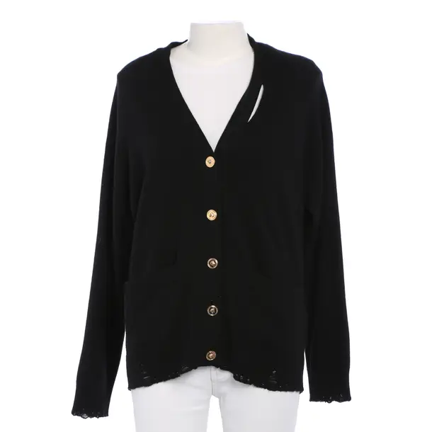 Cardigan in Black, Wool, Versace