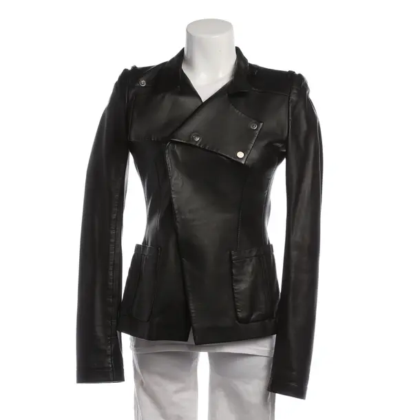 LeatherJacket in Black, Leather, Balenciaga