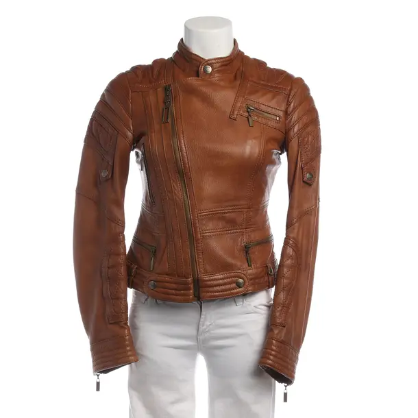 LeatherJacket in Brown, Leather, Just Cavalli