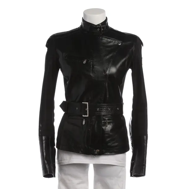 LeatherJacket in Black, Leather, Belstaff