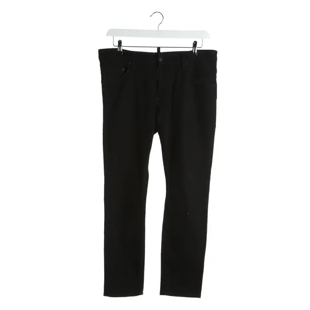 Jeans Straight Fit in Schwarz, Baumwolle, Dsquared