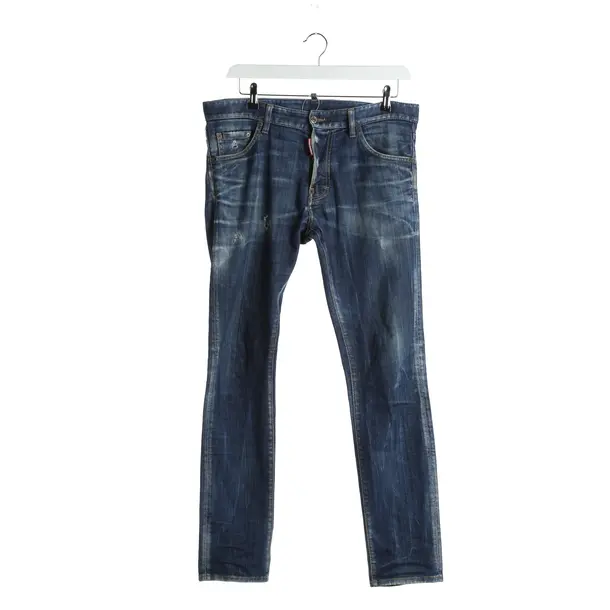 Jeans Slim Fit in Blau, Baumwolle, Dsquared