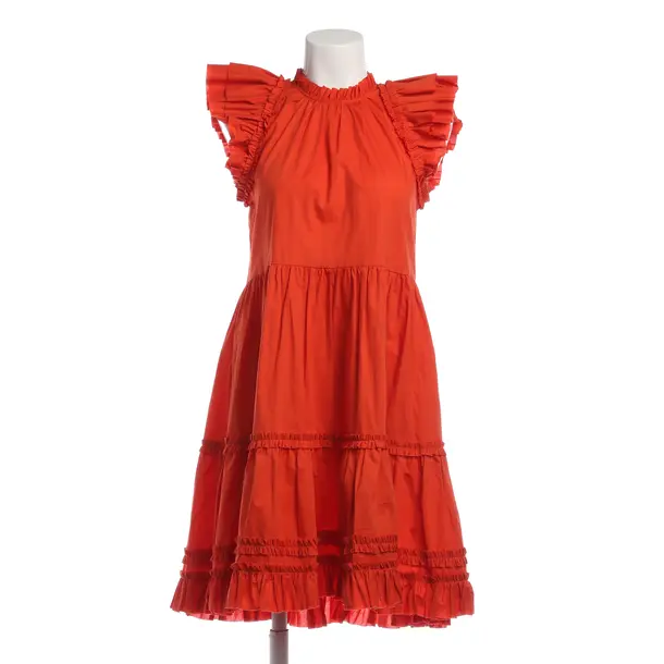 Kleid in Rot, Baumwolle, Ulla Johnson