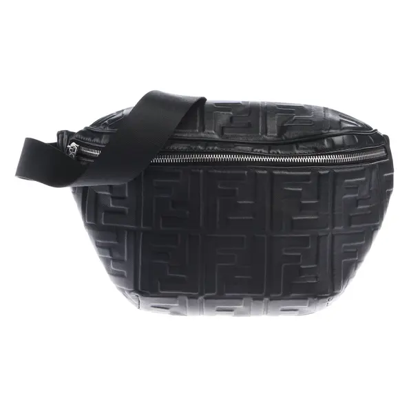 Gürteltasche in Schwarz, Leder, Fendi