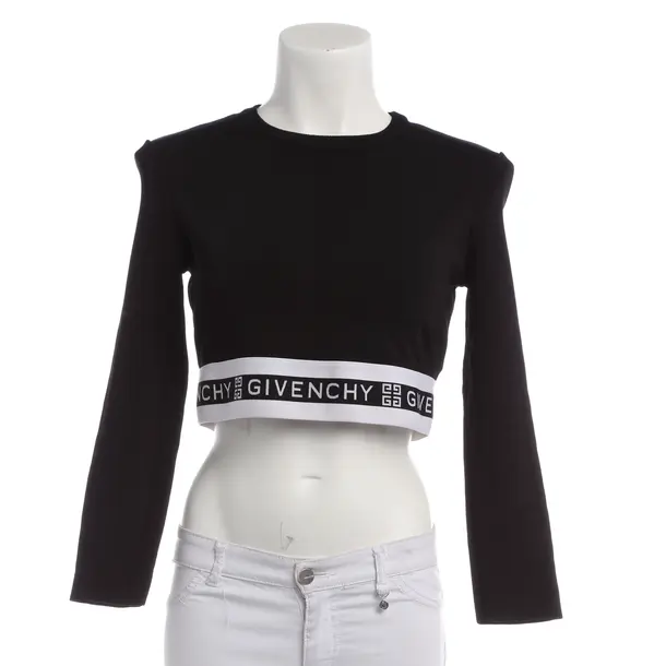 Longsleeve in Schwarz, Viskose, Givenchy