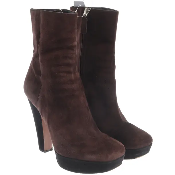 Ankle Boots in Brown, , Prada