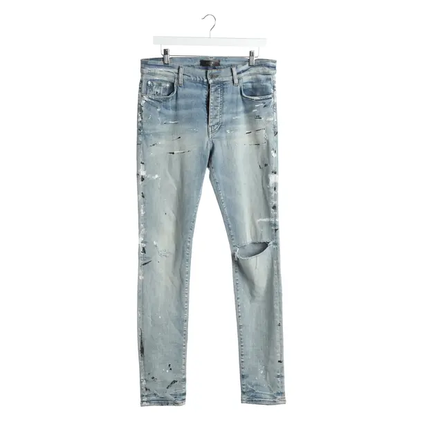 Slim Fit Jeans in Blue, Cotton, Amiri