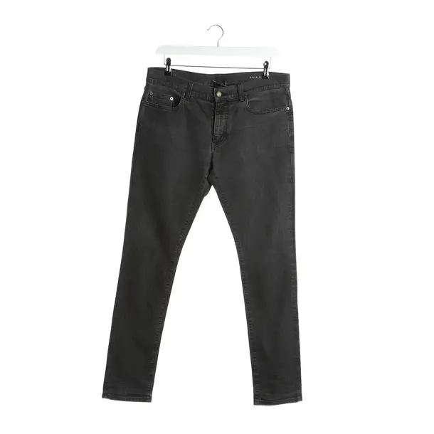 Jeans Slim Fit in Grau, Baumwolle, Saint Laurent