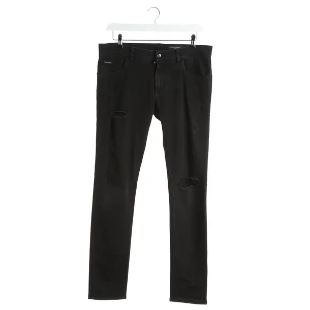 Skinny Jeans in Black, Cotton, Dolce & Gabbana