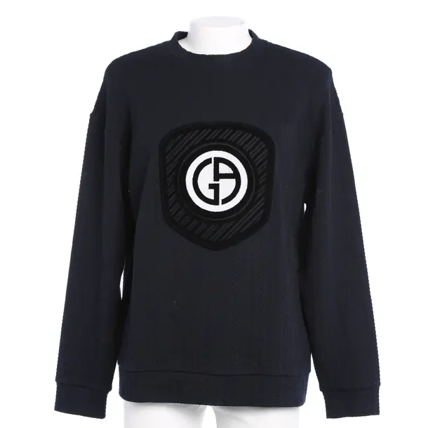 Jumper in Blue, Viscose, Giorgio Armani