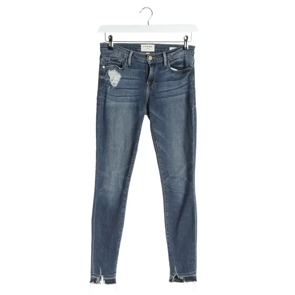 Slim Fit Jeans in Blue, Cotton, Frame