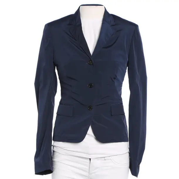 Blazer in Blau, Polyimid, Prada Linea Rossa
