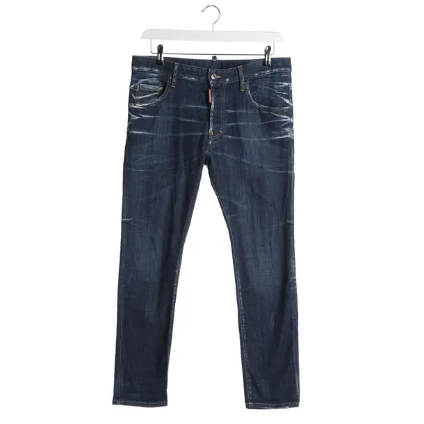 Jeans Straight Fit in Blau, Baumwolle, Dsquared