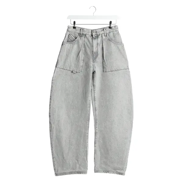 Jeans in Gray, Cotton, The Attico