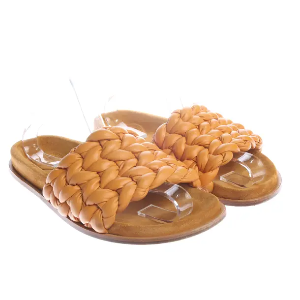Sandals in Orange, , Chloé