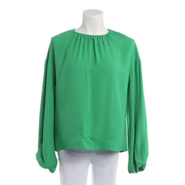 Blouse in Green, Acetate, Odeeh
