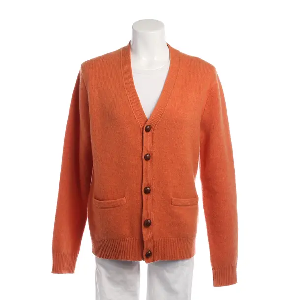 Strickjacke in Orange, Wolle, Polo Ralph Lauren