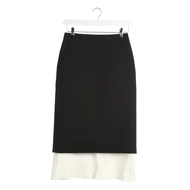 Skirt, in Black, Wool, Róhe
