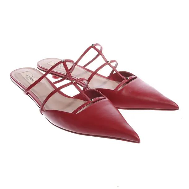 Mules in Red, , Valentino