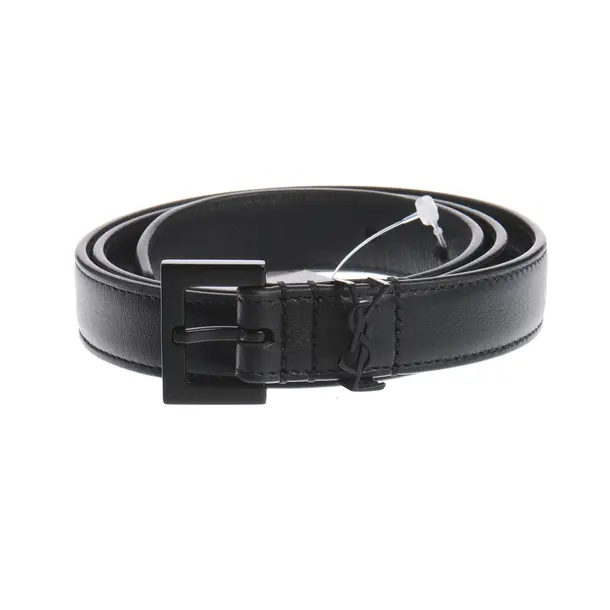 Belt in Black, Leather, Saint Laurent