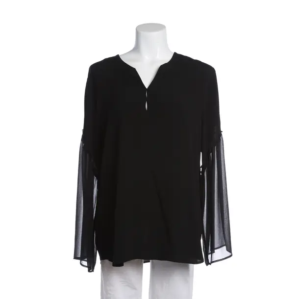 Blouse in Black, Acetate, Riani