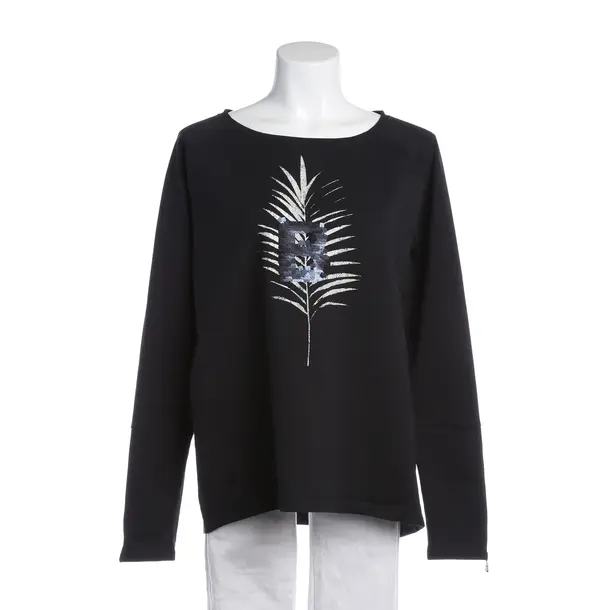 Sweatshirt in Schwarz, Baumwolle, Bogner