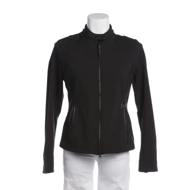Sommerjacke in Schwarz, Baumwolle, Woolrich