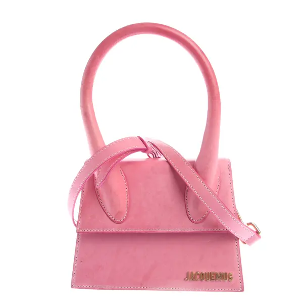Handtasche in Rosa, Leder, Jacquemus