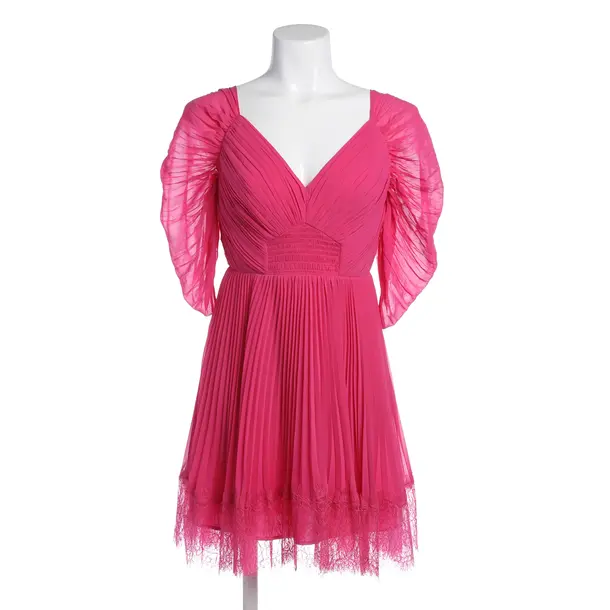 Cocktail Dress in Pink, Polyester, self-portrait
