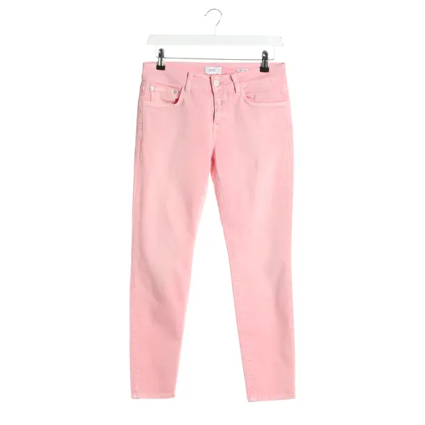 Jeans Slim Fit in Rosa, Baumwolle, Closed