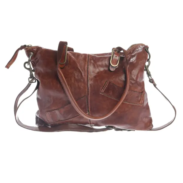 Schultertasche, in Braun, Leder, Campomaggi
