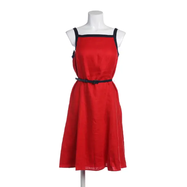 Kleid in Rot, Leinen, Lauren Ralph Lauren