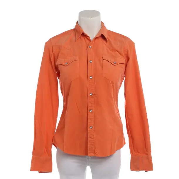 Bluse in Orange, Baumwolle, Polo Ralph Lauren