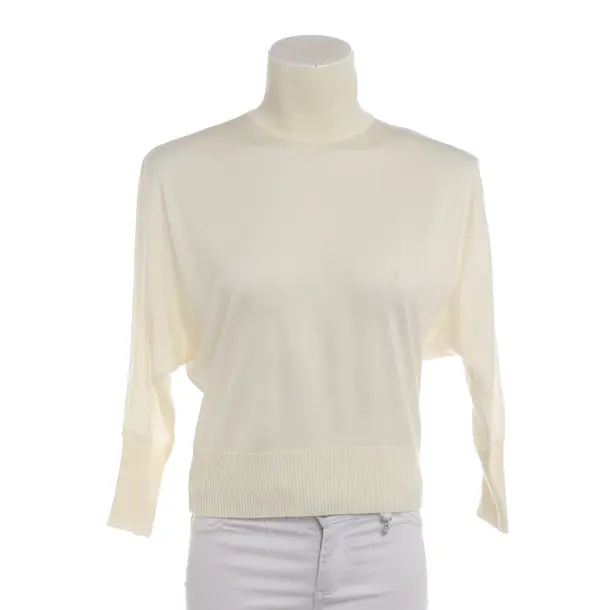 Wollpullover in Weiß, Wolle, Max Mara