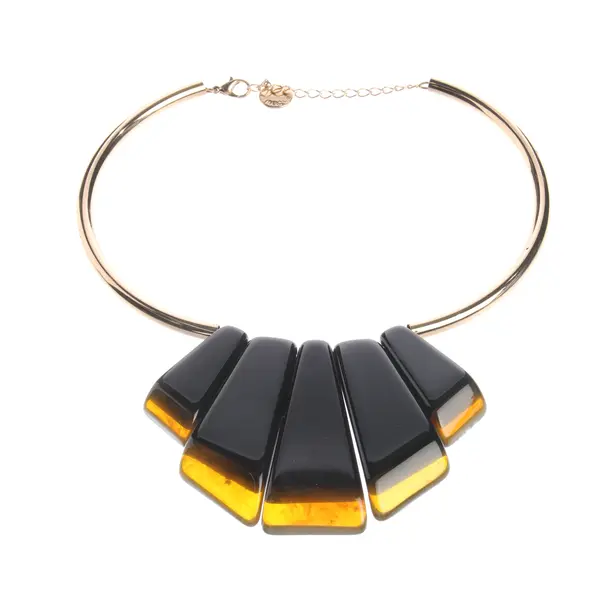 Necklace in Multicolored, Metal (metallic, metallized), Marc Cain