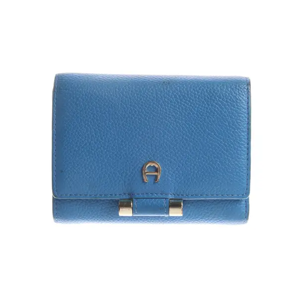 Wallet in Blue, Leather, Aigner