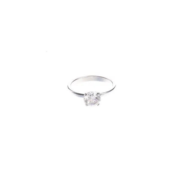 Ring in Metallic, Metal (metallic, metallized), Swarovski