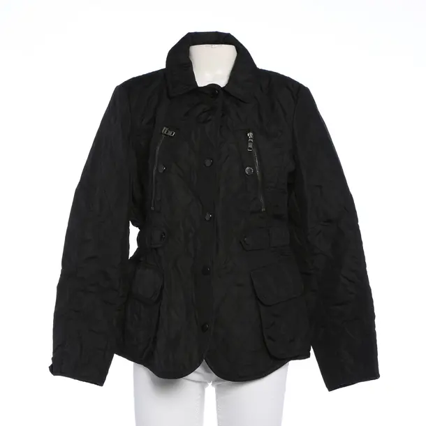 Mid-Season Jacket in Black, Polyamide, Strenesse