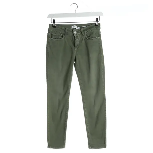 Slim Fit Jeans in Green, Cotton, Closed