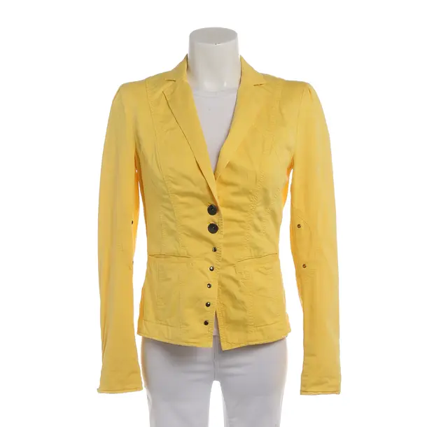 Blazer in Gelb, Baumwolle, Marc Cain Sports