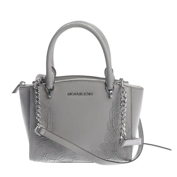 Handtasche in Grau, Leder, Michael Kors