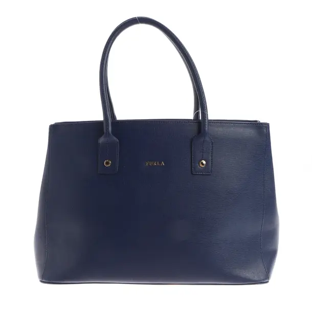 Shopper, in Navy, Leder, Furla
