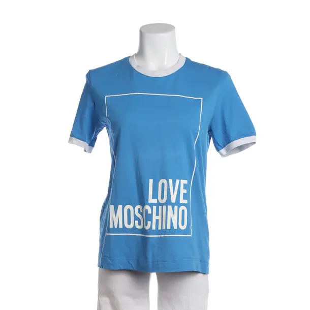Shirt in Blue, Cotton, Love Moschino