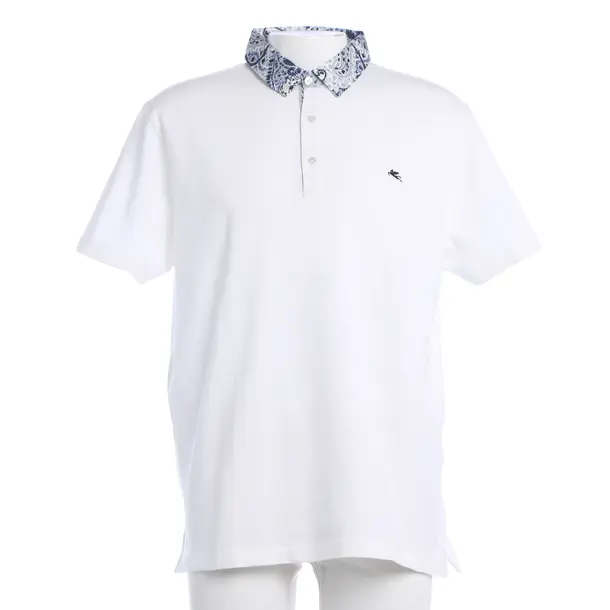 Poloshirt, in Weiß, Baumwolle, Etro